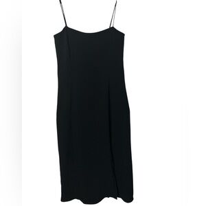 Aritzia Babaton Dress Size S Slip Prom Minimalist Date Classy Elegant Black